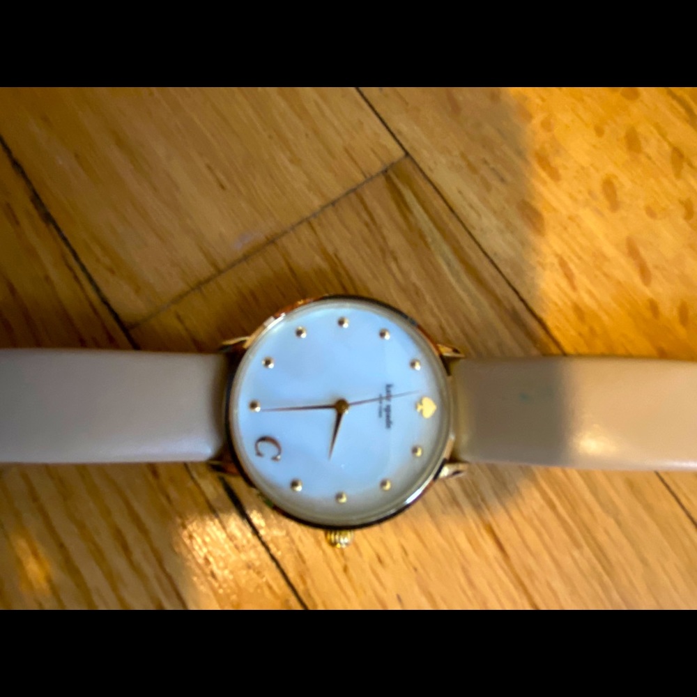 Kate Spade watch with initial C